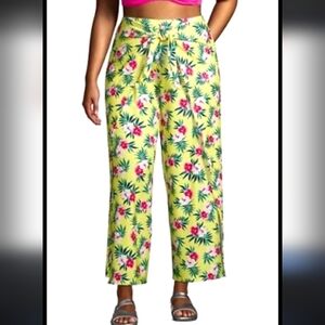 Land's End Swim Pants w/UPF 50 Split Side, Very Cute size M 10-12